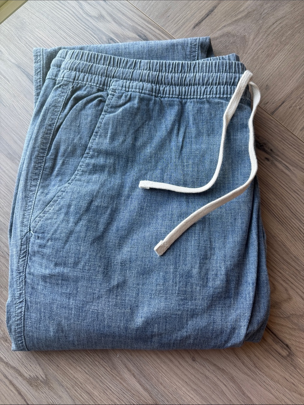 Lands' End Men's Knockabout Deck Pant Drawstring. L/T